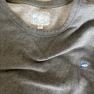 Southern Tide Charcoal Crewneck Sweat shirt